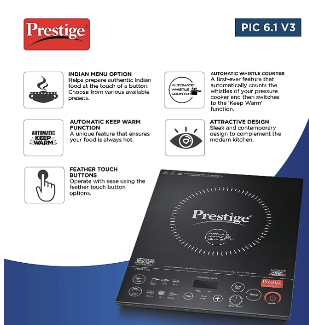 Prestige induction on sale cooker rate